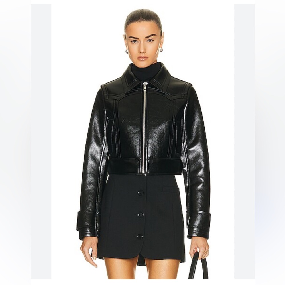 STAND STUDIO Quatro Faux Leather Jacket